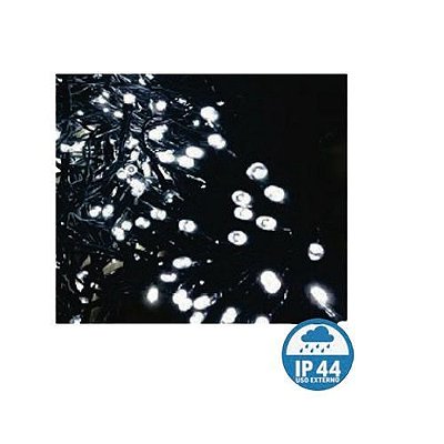 CORDAO 300 LEDS STROBINHOS BRANCO BIVOLT EXT 30M