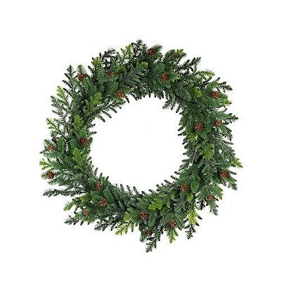 GUIRLANDA COM MINI PINHA PREMIUM 55CM