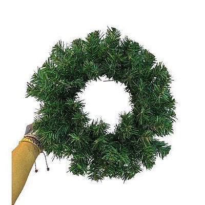 GUIRLANDA NATALINA 45CM 75 GALHOS VERDE