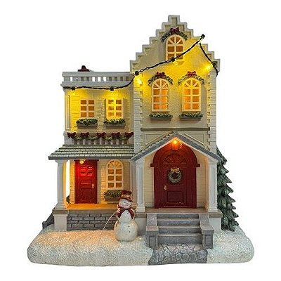 CENARIO CASA NATALINA MUSICAL COM LUZ