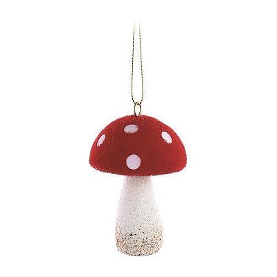 ENFEITE PENDENTE COGUMELO 12CM