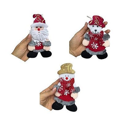 ENFEITE NATALINO DE PENDURAR SORTIDO X1
