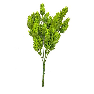 MINI BUQUE VERDE X7 33CM