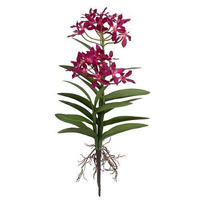 ORQUIDEA EPIDENDRUM TOQUE REAL PREMIUM PINK 48CM