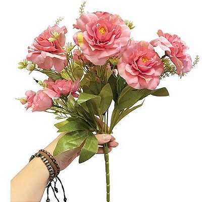 BUQUE DE AZALEIA X7 38CM