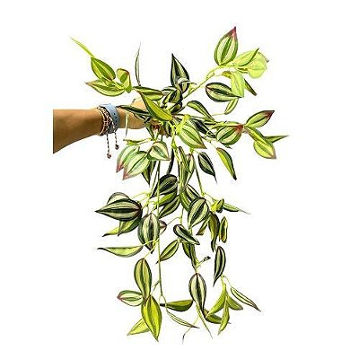 PENDENTE FOLHAGEM SILICONE ORTUNA 59CM