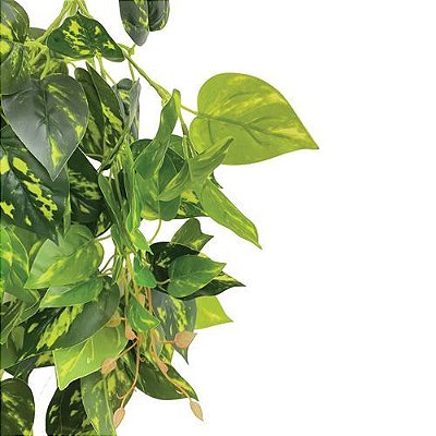 PENDENTE FOLHAGEM JIBOIA SILICONE 64CM