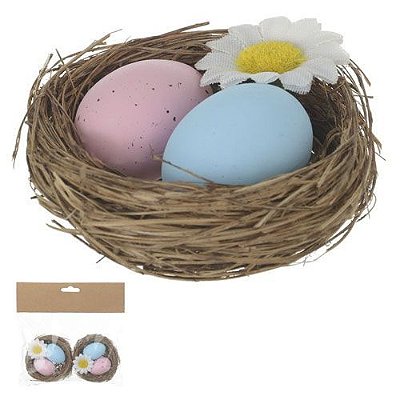 NINHO OVO C/2 OVOS (PACOTE C/2)7CM