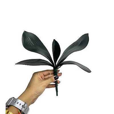 FOLHA DE ORQUIDEA 25CM