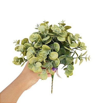 PICK DE EUCALIPTO GRANDE OUTONAL X5 27CM