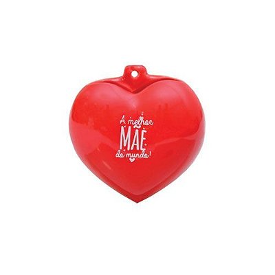 CACHEPOT CORACAO VERMELHO