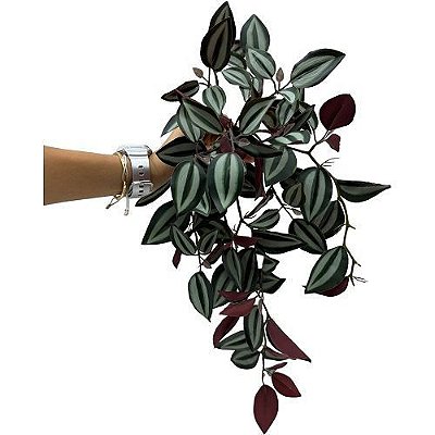 PENDENTE FOLHAS TRAPOERABA 49CM