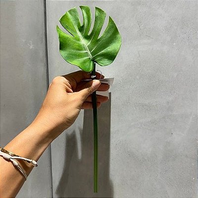 FOLHAGEM COSTELA DE ADAO TOQUE REAL 35 CM