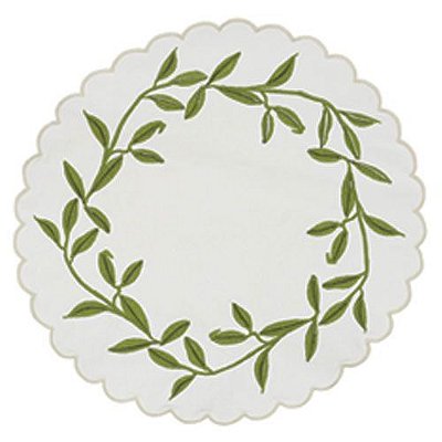 JOGO AMERICANO PASCOA FOLHAGENS 38X38CM