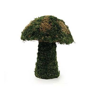 COGUMELO DECORATIVO DE MUSO 30X24CM