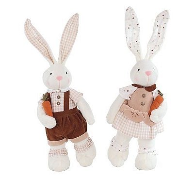 COELHO ESTAMPA XADREZ POA POSE 52CM UNITARIO