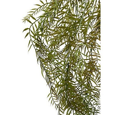 PENDENTE VERDINHO FOLHAS 90CM X8