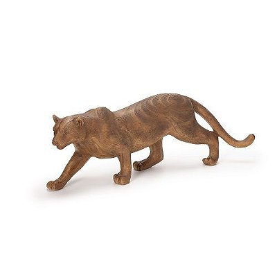 ESCULTURA PANTERA EM POLIRESINA 4x48.5x12.5CM