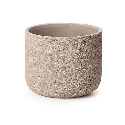 CACHEPOT EM CIMENTO M CINZA 15X19X19CM