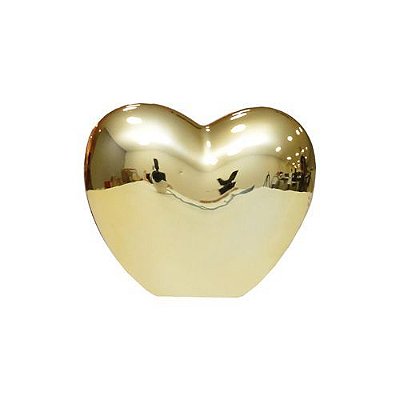 CORACAO DOURADO PEQUENO 6.5X3.8X5.2CM
