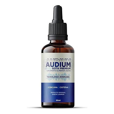 Audium Gota | Solução Natural 30ml