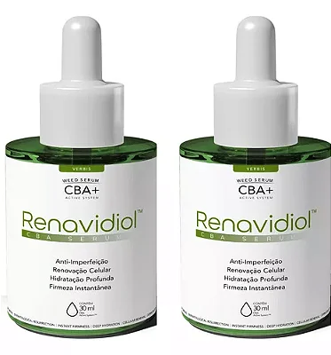 Renavidiol - Sérum Rejuvenescedor 30ml – Kit 2 Unidades