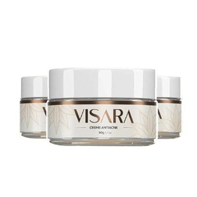 Visara – 3 Frasco | Fórmula Eficaz no Combate à Acne