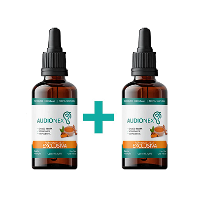 Audionex -  Solução Natural | Compre 1 e Leve 2