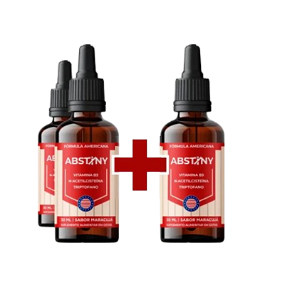 Abstiny – Compre 2 e Leve 3 | 30ml Original