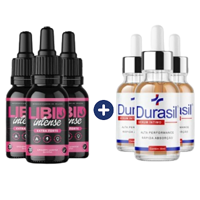 Durasil – Sérum Premium | Compre 3 e Ganhe 3 Libid Intense Grátis
