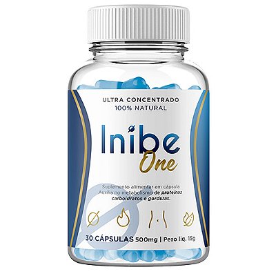 Inibe One – Suplemento Vegano | Controle Natural do Apetite