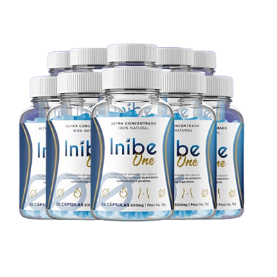 Inibe One – Suplemento Vegano | Kit com 10 Frascos