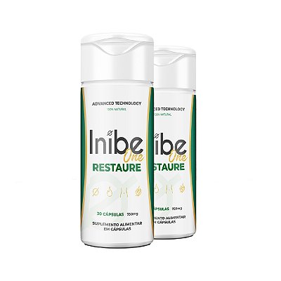 Inibe One Restaure –  2 Pote ( 1 Mês De Tratamento )