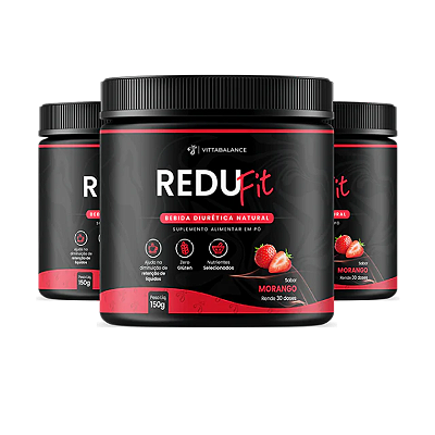 ReduFIT - Suplemento Natural 150g | Kit com 3 Potes