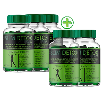 Slim Detox - Detox Natural em Cápsulas | Compre 3 e Leve 5