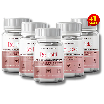 Be Libid – 7x Mais Libido e Energia | Compre 4 Leve 5