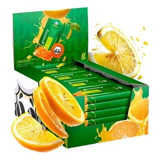 Greemy Suco Verde em Pó | 2 Caixas Laranja | Detox e Energia