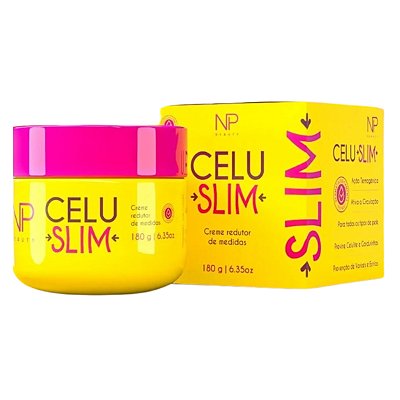 Celu Slim Creme/Gel Termogênico 250g | Redutor de Celulites e Medidas