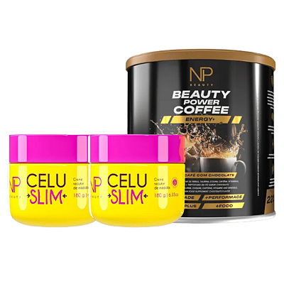 Celu Slim Creme/Gel Termogênico 250g | Kit Desafio 90 Dias Redutor de Celulites