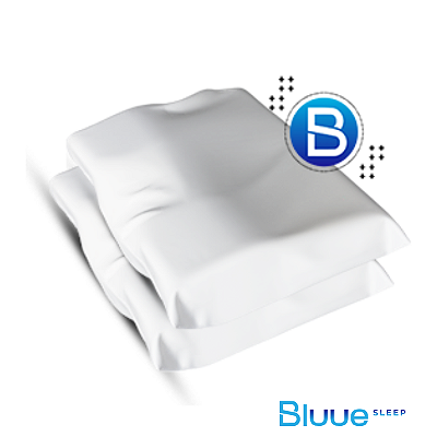 Bluue Sleep | Kit com 2 Travesseiros de Seda + 1 Fronhas | Conforto e Beleza