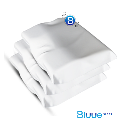 Bluue Sleep - Kit com 2 Travesseiros de Seda | Sono Reparador