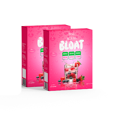 Slim Bloat | Kit 2 Caixas para Reduzir Inchaço e Regular o Intestino