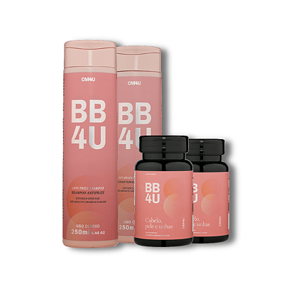 Bb4u - Cabelo, Pele e Unhas | Compre 2 e Ganhe Shampoo + Condicionador