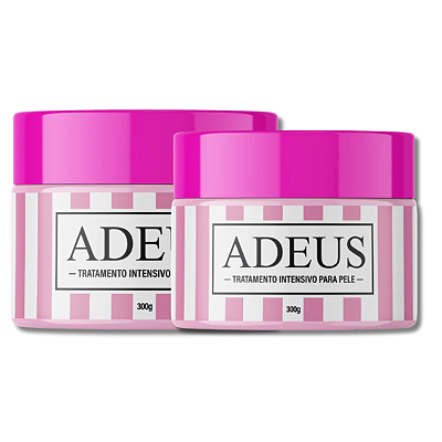 ADEUS | Creme Multifuncional | Hidratação, Revitalização e Proteção - Kit 2 Frascos