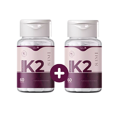 Vita K2 – Vitamina K2 para Firmeza e Hidratação | Compre 1 Leve 2