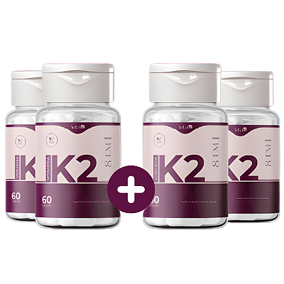 Vita K2 – Vitamina K2 para Firmeza e Hidratação | Compre 2 Leve 4