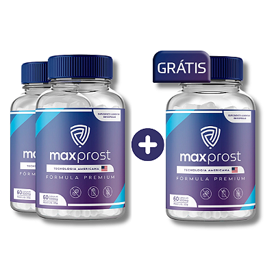 MaxProst – Suplemento Natural | Compre 2 e Ganhe +1 Grátis