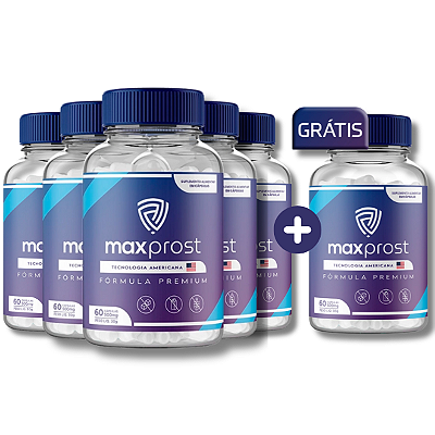 MaxProst – Suplemento Natural | Compre 5 e Ganhe +1 Grátis