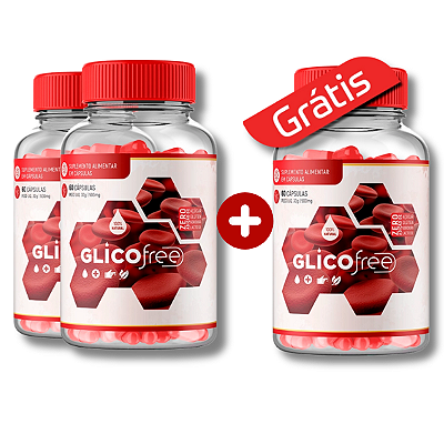 Glicofree - Suplemento Natural | Compre 2 e Ganhe +1 Grátis