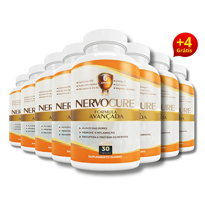 Nervocure – Suplemento Diário Natural | Compre 8 e Leve 12